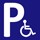 Parking z miejscami dla niepełnosprawnych