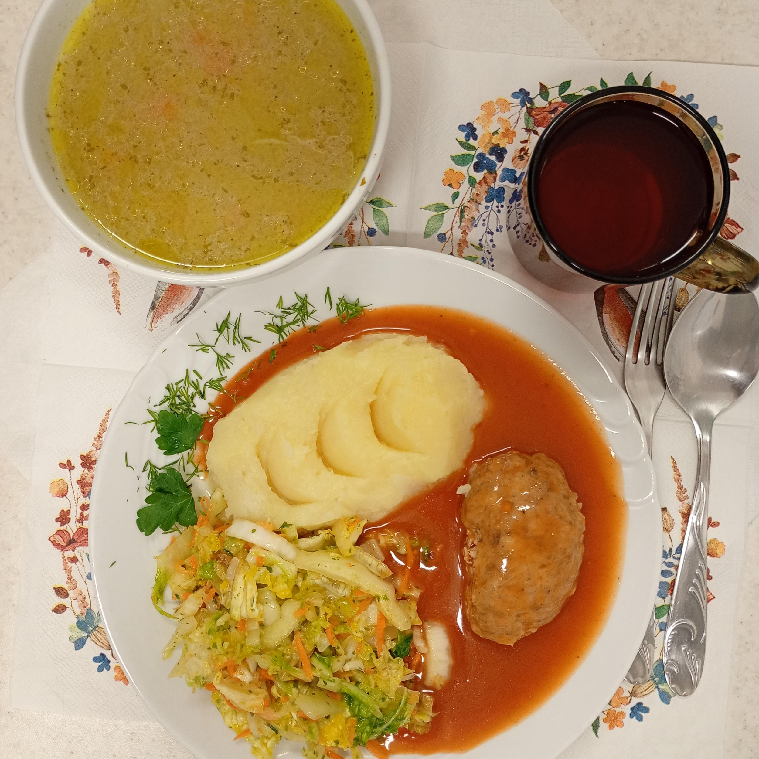 obiad dieta podstawowa